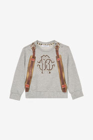 ${brand} Sweatshirt With Front And Back Print ${colorDescription} ${masterID}