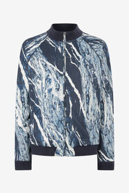 ${brand} Sweatshirt With Zip And Rubane Print ${colorDescription} ${masterID}
