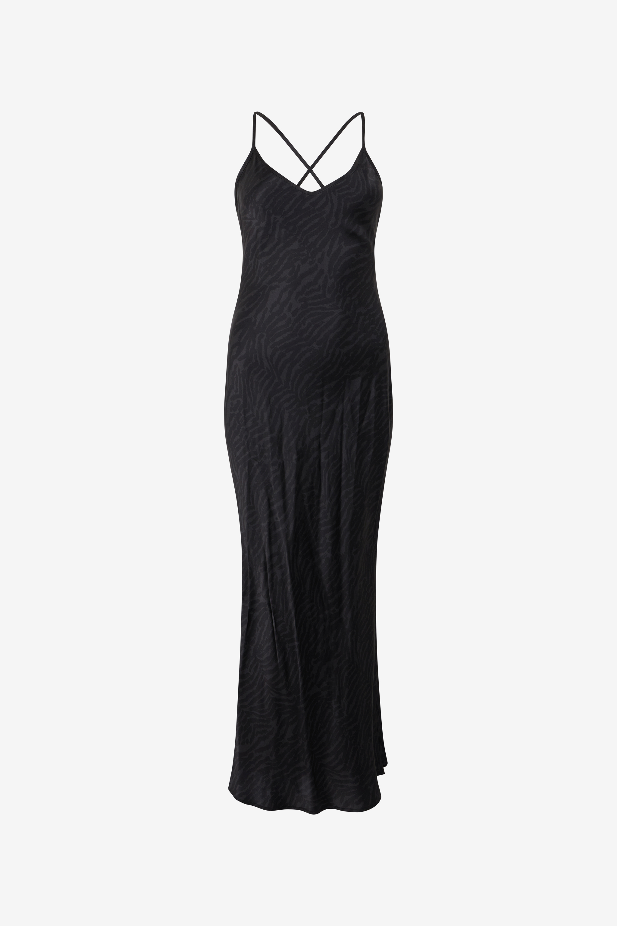 Roberto Cavalli Silk Dress With Tiger Skin Pattern