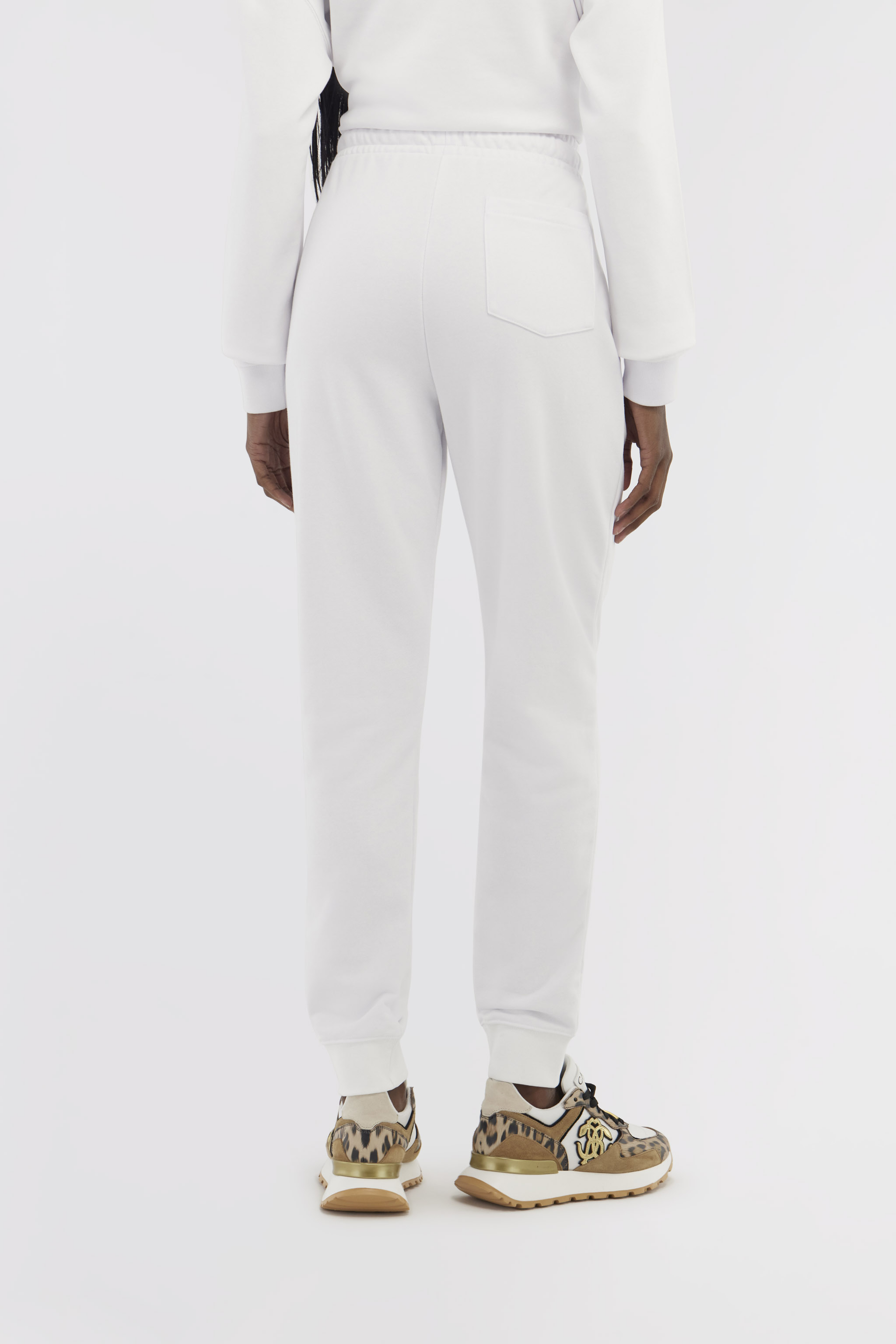 ROBERTO CAVALLI SPORTY PANTS WITH SIGNATURE